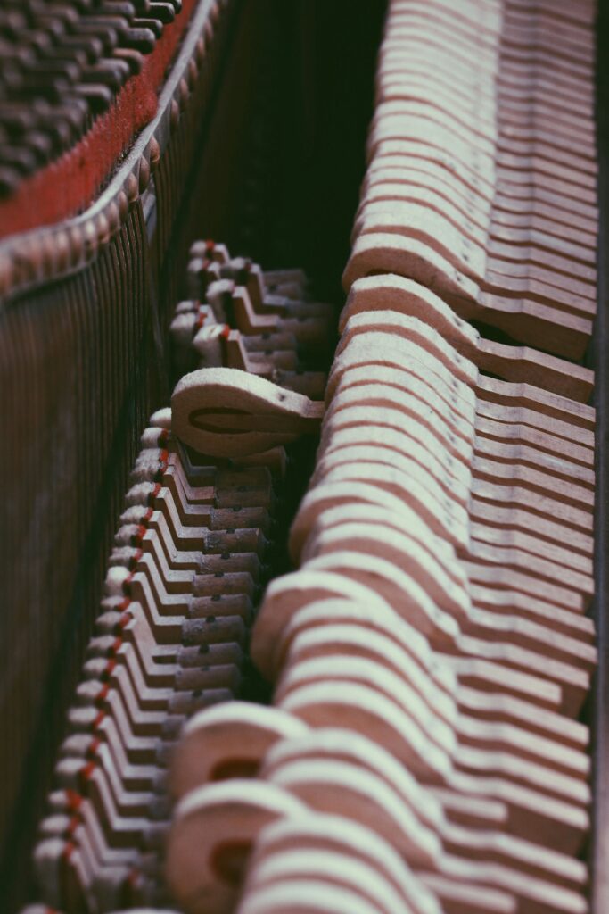 Upright Piano Hammers Out of Regulation